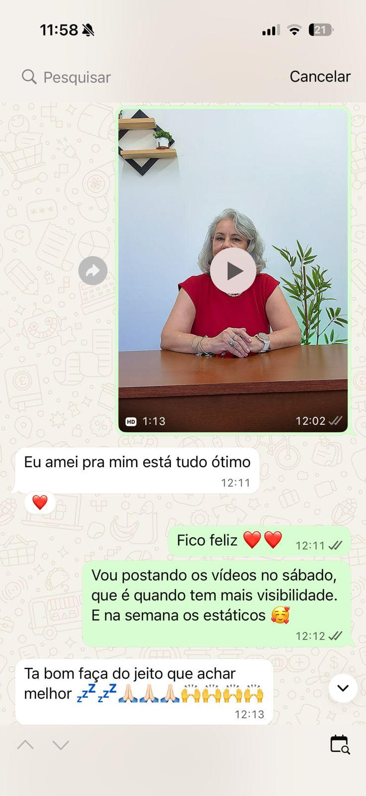 Depoimento de cliente