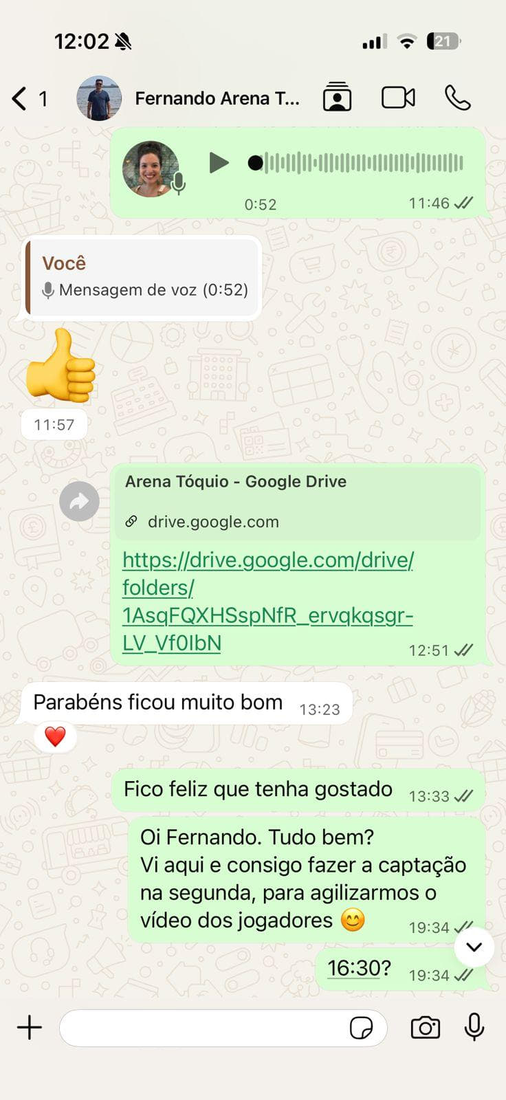 Depoimento de cliente